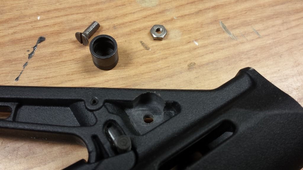 An easy QD sling attachment procedure for MOE carbine stock.